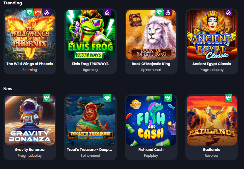 Games Bitkingz Casino