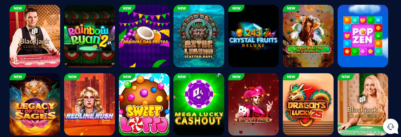 Games Monro Casino