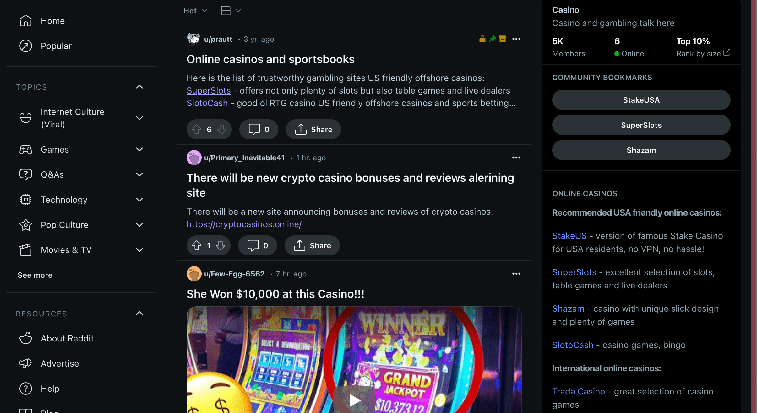 Reddit Casino 1